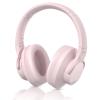 ZIHNIC Active Noise Cancelling Headphones, 60H Playtime Wireless Bluetooth Headset Low Latency-Pink view 1