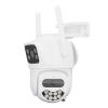 Pomya Security Camera, Smart Security Camera with Human Detection 110-240V Rotating for Courtyard (US Plug 100240V) view 2