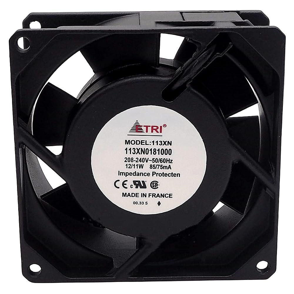 113XN0181000 208-240V 87/75mA 92MM Fan - 12//11W 9238 9CM Cooling Fan