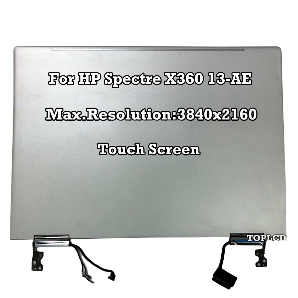 13.3" Replacement for HP Spectre x360 13-AE013DX 4K 38402160 IPS LCD Screen Touch Panel Display Complete Assembly
