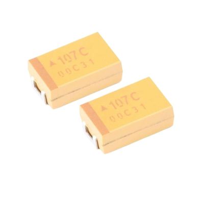 10PCS 6V 6.3V 10V 16V 25V 35V 50V 10UF 22UF 33UF 47UF 100UF 220UF 330UF 470UF D Type SMD Tantalum Capacitor (Size : 16V 220UF D)