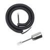 Awishwell Phone Cord Detangler for Desk Phones, 1 Pack Phone Cord for Landline 8 Ft Uncoiled (1.4 Ft Coiled) and 1 Pack 360 Degree Rotating Telephone Wire Detangler Tangle Free, Black view 1
