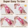 Coynor Personal Safety Alarm for Women  140dB Safe Sound Personal Alarm with Strobe Light, Personal Protection Siren Device for Women, Men, Children, Elderly in 5 Colors  2 Pack (Pink) view 3