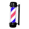 WeBert Barber Pole Light Barber Pole led Light, LED Rotating Light Hair Salon Shop Beauty Sign Illuminating Rotating Salon Sign Light Red White 71Cm Large Very Bright view 1