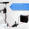 40A Trolling Motor Plug & Receptacle 12VBRS2 for 2 Wire 12V/24V/36V Charging/Downrigger/Trolling System view 2