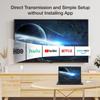 EZCast Wireless Display Transmitter & Receiver Kit, Type-C & HDMI Transmitters with Wireless Receiver, Plug & Play Screen Casting for Laptop/PC to TV/Projector (HDMI) view 4