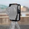 NovelGoal Camera Cage Rig for Canon EOS R50 Camera Protective Case with Mount for Arca-Swiss Tripod Light Microphone Extension Accessory view 3