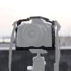 NovelGoal Camera Cage Rig for Canon EOS R50 Camera Protective Case with Mount for Arca-Swiss Tripod Light Microphone Extension Accessory view 4