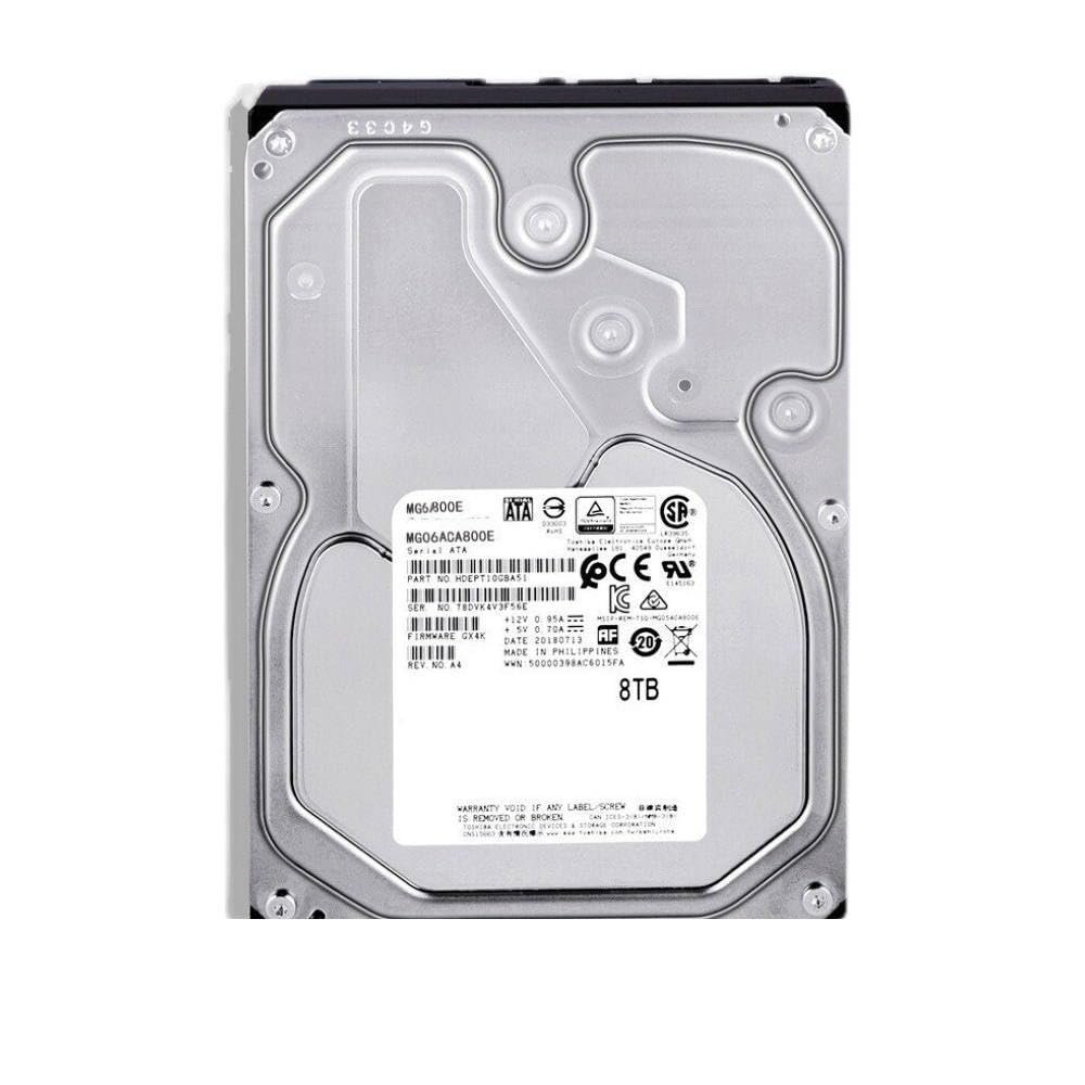 8TB for Server Desktop Hard Disk MG06ACA800E Hard Drive 7200 RPM SATA 6Gb/s 256MB Cache 3.5inch HDD
