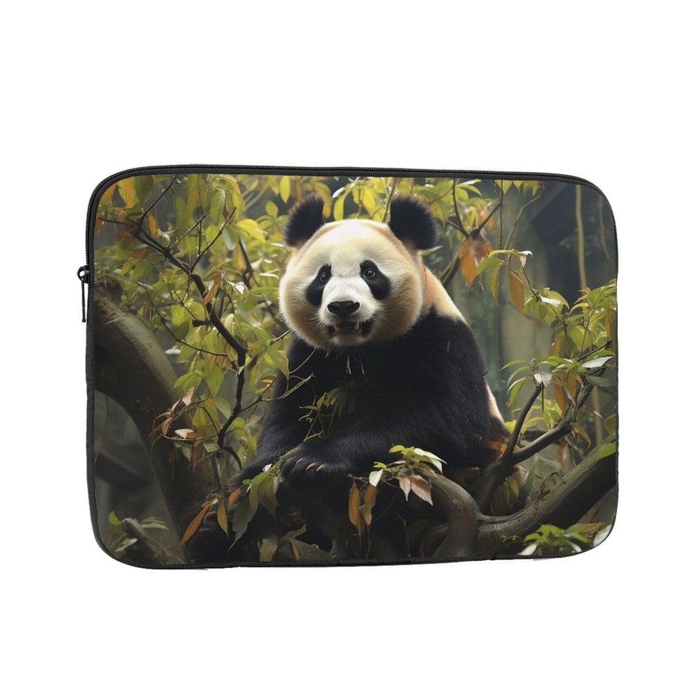 NONHAI Panda Tree Laptop Sleeve Case 10 inch Laptop Bag Shockproof Protective Notebook Case Computer Carrying Bag Case