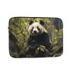 NONHAI Panda Tree Laptop Sleeve Case 10 inch Laptop Bag Shockproof Protective Notebook Case Computer Carrying Bag Case view 1