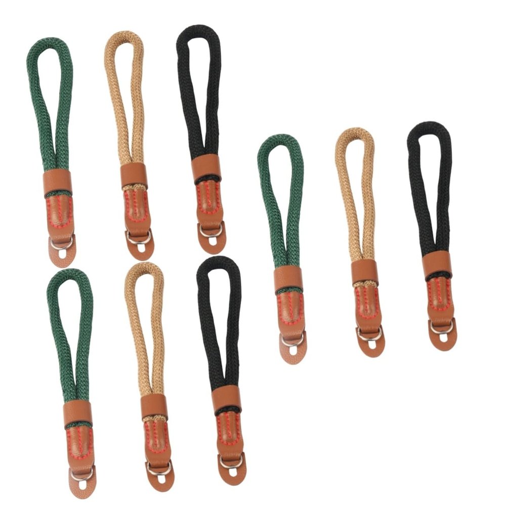 Gadpiparty 9pcs Camera Wrist Lanyards Strap for Outdoor Use Comfortable Camera Carrying for Men and Women Fits Models