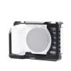 NovelGoal Camera Cage for Sony ZVE1 Rig Protective Frame Cold Shoe Mount with Wooden Side Grip Camera Photo Accessories (Cage Only) view 3