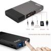 DLP Mini Portable Projector Home Theater 80 ansi Lumen 1080P, Black view 3