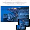 DLP Mini Portable Projector Home Theater 80 ansi Lumen 1080P, Black view 4