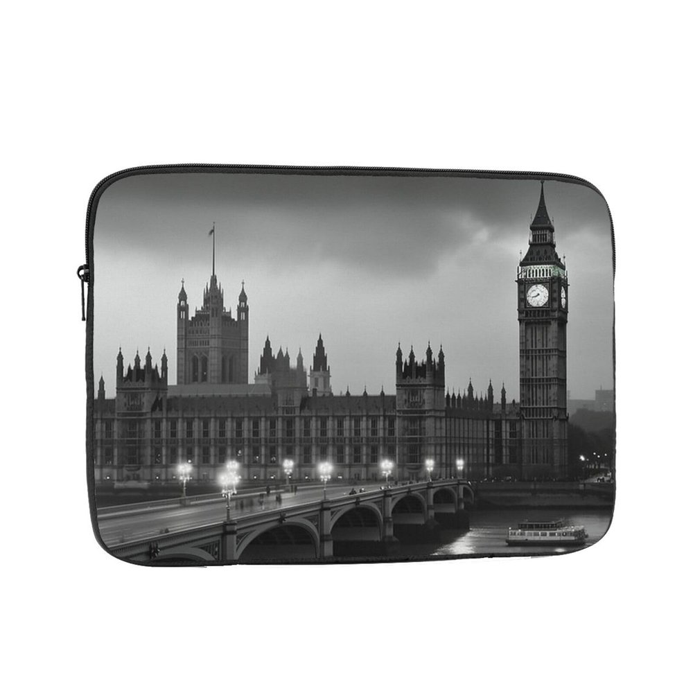 London Laptop Sleeve Case 15 inch Laptop Bag Shockproof Protective Notebook Case Computer Carrying Bag Case