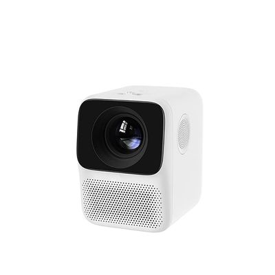 1080P Physical Resolution Projector, Smart Projector, Portable Mobile Phone Mini high-Definition Projector, White