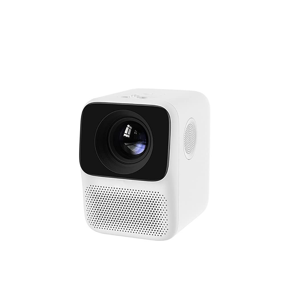 1080P Physical Resolution Projector, Smart Projector, Portable Mobile Phone Mini high-Definition Projector, White