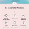 DAUTAI Face Body Phone Camera Mount, 360 Rotation Face Body Phone Holder, Dual-Axis Two-Way Shooting Gesture-Controlled Shooting, Smart Cameraman Shooting, Black view 2
