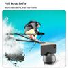 DAUTAI Face Body Phone Camera Mount, 360 Rotation Face Body Phone Holder, Dual-Axis Two-Way Shooting Gesture-Controlled Shooting, Smart Cameraman Shooting, Black view 4