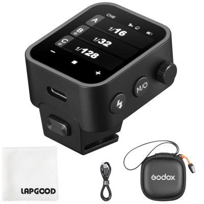 Godox X3-N Wireless Trigger for Nikon, TTL OLED Touchscreen 1/8000s HSS Flash Transmitter, Auto/Manual/Multi Flash, USB-C Charger for Nikon EOS Camera