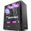 upim Gaming Case,Mid-Tower PC Gaming Case ATX/M-ATX - Front I/O USB 3.0 Port - Full Side Through Glass - 8 Fan Position-Water Cooling Installation Ready (Color : Black) view 1