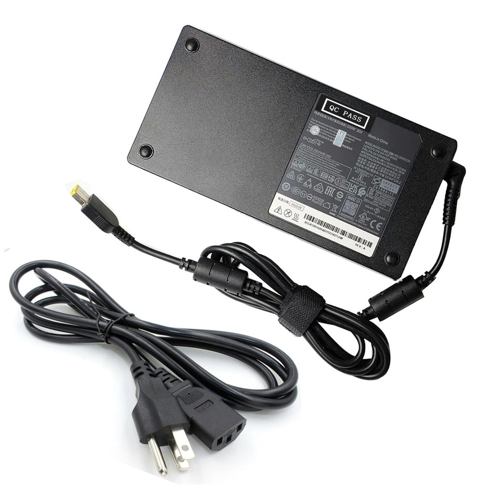 300W AC Laptop Charger ADL300SDC3A Fit for Lenovo ThinkPad - R9000P R9000K Y9000K Y9000X Legion 7 16LAX7 Laptop AC Adapter Gaming Laptop Adapter 20V 15A