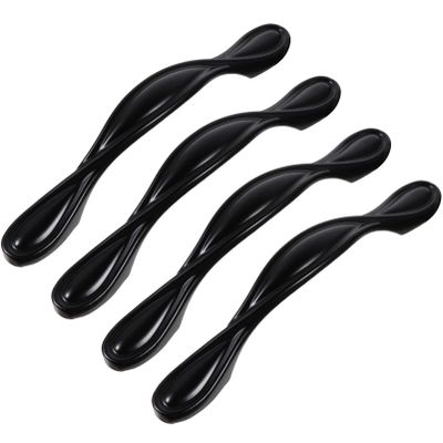 VoOqo Cupboard Handles,Handles for cupboards & Draws, 4pcs Cabinet Handles Kitchen Drawer Pulls Modern Wardrobe Pull Handles Drawer Knobs for Hotel Restaurant Home Decor