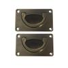 VoOqo Cupboard Handles,Handles for cupboards & Draws, 2pcs Chinese Drawer Handle Hardware Pulls Copper Brass Handle for Drawer Furniture (Bronze) view 1
