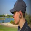 TecTecTec Team8 E Golf GPS Earbuds with Rangefinder & Music  Wireless Golf Earphones with Shot Distance Tracking, Hazard Alerts, Touch Controls & Wireless Charging Case - Gray view 3