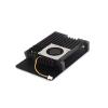 Aluminium Alloy Case for Raspberry Pi 5 with Cooling Fan, Pi 5 Case with Temperature-Controlled Blower Fan and 4PCS Heatsink Tape for Raspberry Pi 5 4GB/8GB (Raspberry Pi NOT Included) view 1