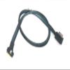 Micro SATA Cables SlimSAS 8i to Side Angled OCulink 8i Cable - 750mm | High-Speed Data Transfer, Durable Construction, Plug-and-Play Design view 1