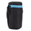 ciciglow Camera Lens Bag, Thick Protective Zipper Camera Lens Pouch for DSLR Camera, Camera Lens Case (L) view 4