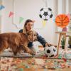 Gadpiparty 1set Sports Party Lantern Hanging Lanterns for Basketball Football Themes Paper Decor for Boys and Girls Birthdays Gatherings and Events Easy to Install Design view 2