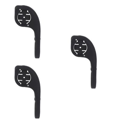 BESPORTBLE 3pcs Road Bike Stopwatch Mount Plastic Handlebar Extension Bracket Compatible with Garmin and Rider Easy Installation for Accurate Tracking