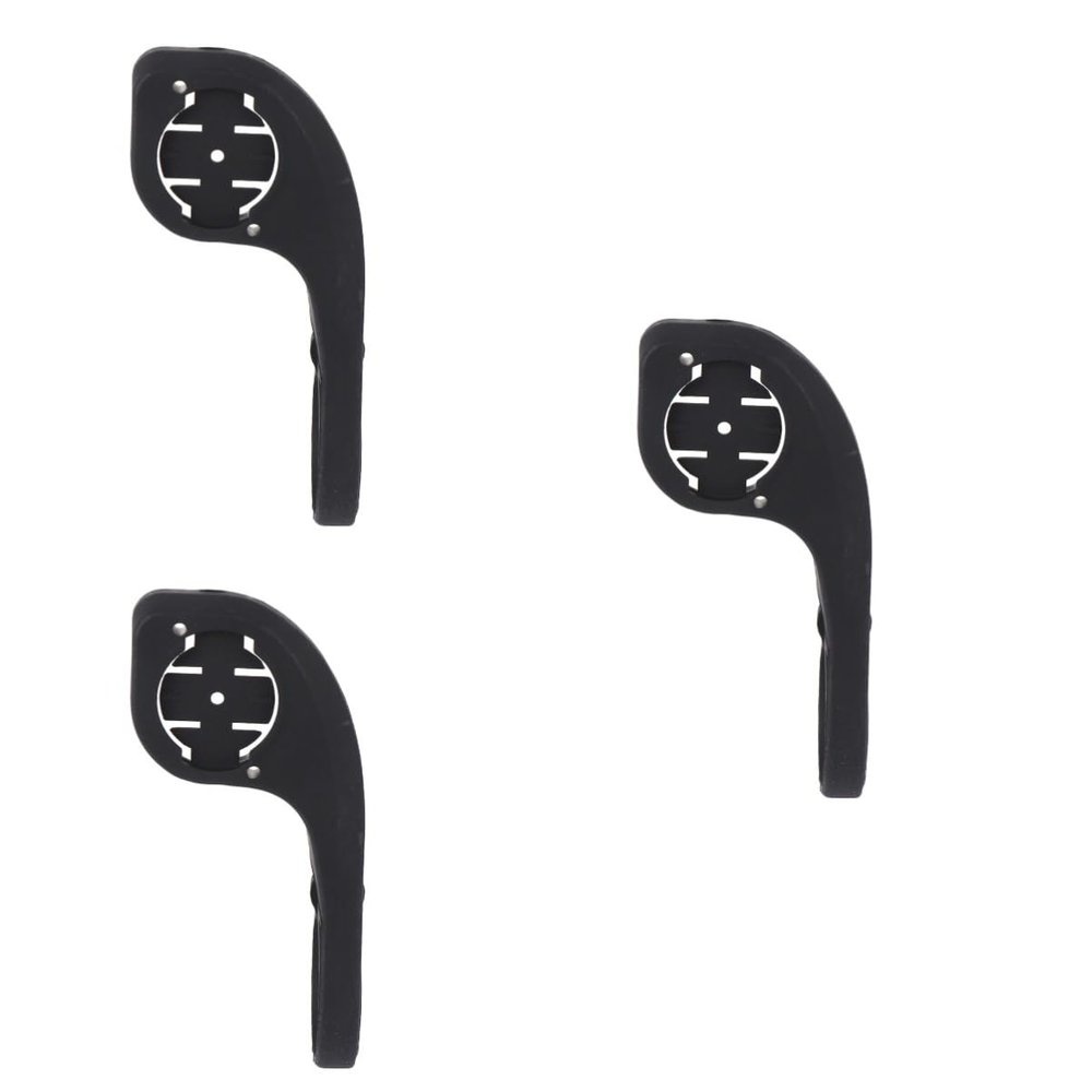 BESPORTBLE 3pcs Road Bike Stopwatch Mount Plastic Handlebar Extension Bracket Compatible with Garmin and Rider Easy Installation for Accurate Tracking
