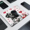 DistinctInk Mouse Pad - 1/4" Foam Rubber - Valentine's Day Dalmatian Puppy view 2