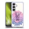 Head Case Designs Officially Licensed Micklyn Le Feuvre Cute Baby Elephant Animals Gel Case [Military Grade Protection] Compatible with Samsung Galaxy S24 5G and Compatible with MagSafe view 1