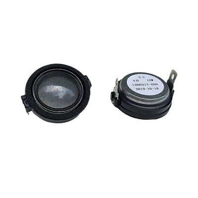 BbteK Element Tweeter 2pcs 0.75 Inch Tweeter Speaker Unit 4 Ohm 10W 20 Core Transparent Silk Film Tweeter Neodymium Treble Loudspeaker 31MM Loudspeaker