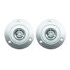 BbteK Element Tweeter 2pcs 3 Inch 4Ohm 10W Audio Speaker Treble Speaker Stereo Loudspeaker 74mm Tweeter for Home Theater DIY Loudspeaker (Color : Silver) view 1