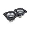 BbteK Element Tweeter 2.5 Inch Square Neodymium Full Range Speaker Anodized Aluminum Cone 25Core Voice Coil Tweeter Mid Bass 103HZ 20W Loudspeaker view 2