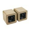 BbteK Element Tweeter Portable 1 Inch Tweeter Speaker Neodymium 6ohm 15W Independent High-pitched Speaker Silk Film Treble Loudspeaker 2pcs Loudspeaker view 1