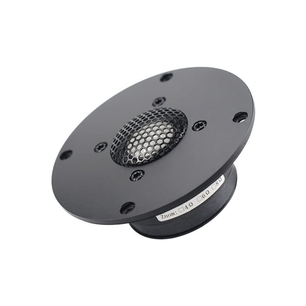 BbteK Element Tweeter 4 Inch Tweeter Speaker Ceramic Diaphragm Aluminum Panel Treble 20W HiFi Home Speaker Super Tweeter 8OHM 45KHZ 93dB 1PCS Loudspeaker
