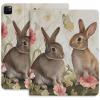 Case for iPad Pro 11 Inch Case 2020(2nd Gen) with Pencil Holder, Smart iPad Case Support Touch ID and Auto Wake/Sleep -Cute Bunny view 1