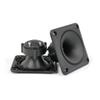 BbteK Element Tweeter 2pcs Audio Speakers Piezoelectric Tweeter 87 * 87MM Loudspeaker Piezo Tweeter Treble Audio Speaker DIY for Home Theatre Loudspeaker view 3