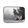 AdaNti Howling Wolf Laptop Sleeve Protective Case Water Resistant Shockproof Computer Bag Briefcase Carrying Cover for Travel Work 17 inch, Black, 10980 view 1