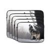 AdaNti Howling Wolf Laptop Sleeve Protective Case Water Resistant Shockproof Computer Bag Briefcase Carrying Cover for Travel Work 17 inch, Black, 10980 view 4