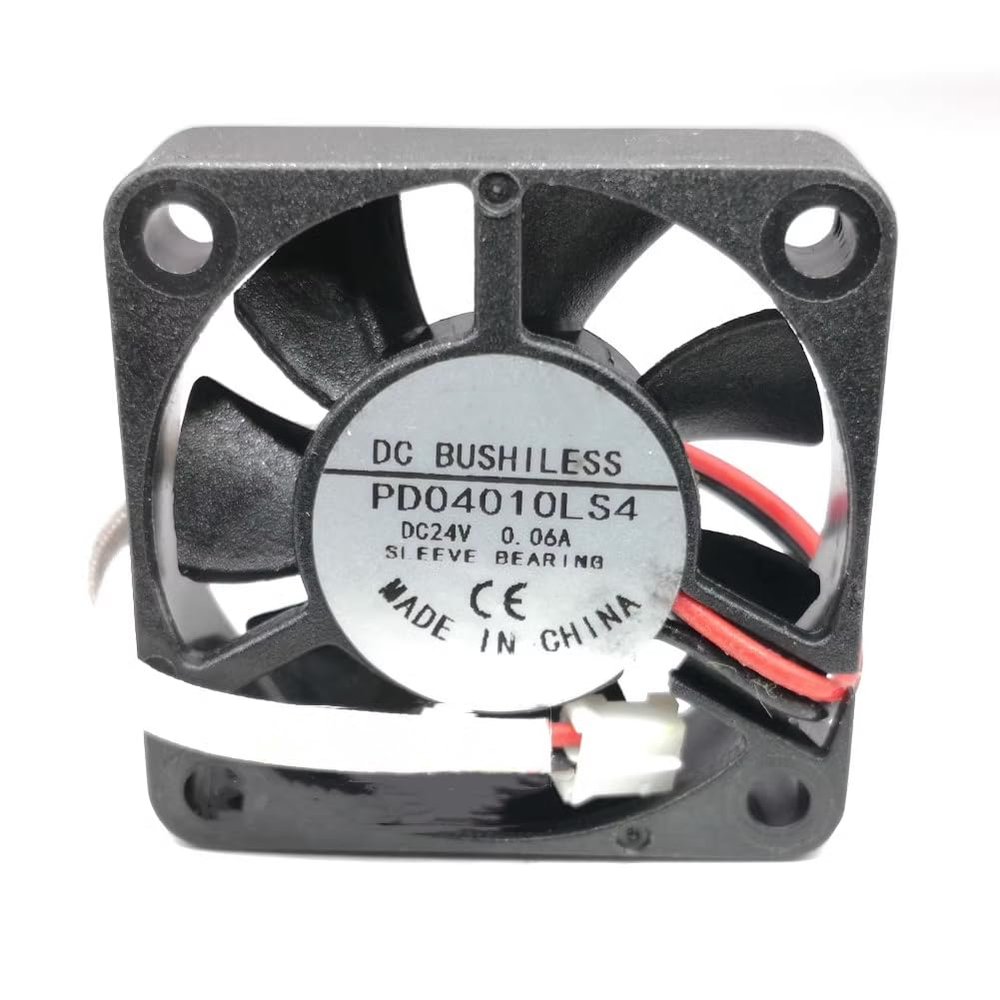 DC24V 0.06A 2-Wire 40x40x10mm 4cm Silent Cooling Fan PD04010LS4