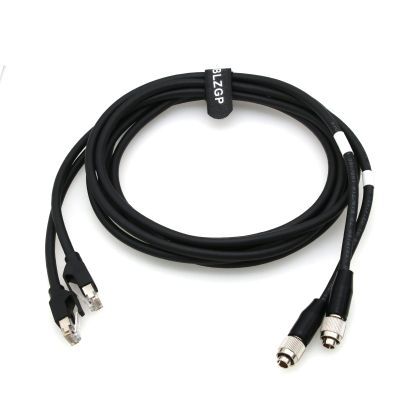 ZBLZGP Hirose 8 pin to RJ45 Cat6 High Flex Cable 2Pack for for Sony BVP HDC CCU Series RM/RCP-500 Cameras RCP Remote Control Panel (1M/3.28FT)