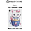 Case for iPad Pro 11 Inch Case 2020(2nd Gen) with Pencil Holder, Smart iPad Case Support Touch ID and Auto Wake/Sleep -Cupcake Cat view 4